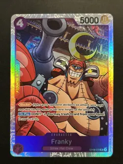 Franky OP09-072 SR Foil | PRB02 - The Best Vol 2 | One Piece TCG NM - Image 1