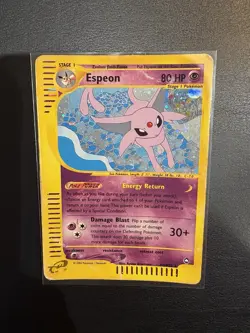 Espeon Aquapolis H9/H32 Holo Unlimited Pokemon Card 2003 - Image 1