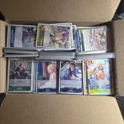 One Piece TCG: 2200+ Card Bulk Lot - All Rare Foils - English - Image 1