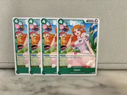 4x Nami P-102 2026 Promo | English One Piece Card Game TCG Playset - Image 1