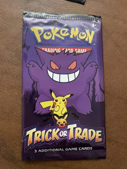 Pokemon Trick Or Trade BOOster Pack Halloween 3 Card per Pack 2022 - Fast Ship - Image 1