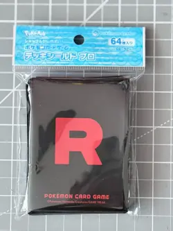 Pokemon Card Game Team Rocket 64 Deck Shield Pro Sleeve Supply New - Image 1
