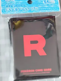Pokemon Card Game Team Rocket 64 Deck Shield Pro Sleeve Supply New - Image 2
