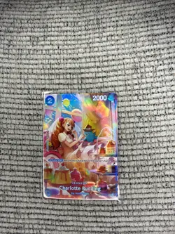 One Piece English Charolette Pudding ST12-012 Card Mint - Image 1