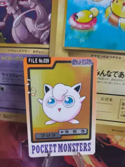 Pokemon Karte Card japanese carddass Pocket monsters 1997 Jigglypuff Pummeluff N - Image 1