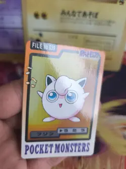Pokemon Karte Card japanese carddass Pocket monsters 1997 Jigglypuff Pummeluff N - Image 2