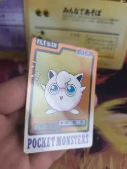 Pokemon Karte Card japanese carddass Pocket monsters 1997 Jigglypuff Pummeluff N - Image 3