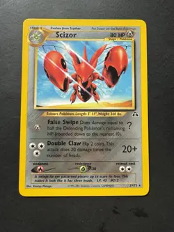 Pokemon Card - Scizor - 29/75 - Neo Discovery - Image 1