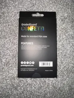 Graded Guard Confetti - Limited Edition Gold Case Protector For PSA Graded Cards - Image 2