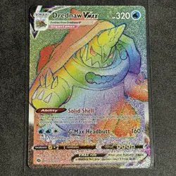 Pokemon Card Drednaw VMax 075/073 Champion's Path Secret Rare Full Art NM - Image 1