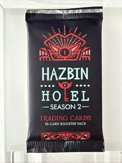HAZBIN HOTEL Season 2 Trading Cards 1st Edition Booster Pack - Image 1