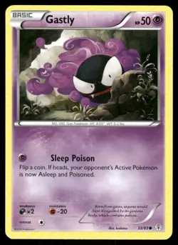 Pokemon Cards Gastly 33/83 Generations Common NM - Image 1