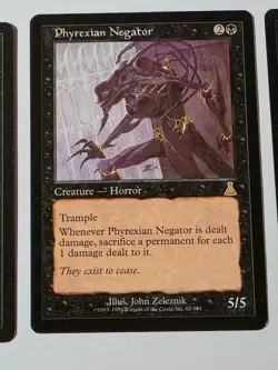 Phyrexian Negator x3 - Urza's Destiny - Good Condition See PHOTOS - Image 3