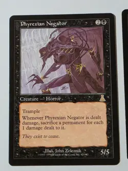 Phyrexian Negator x3 - Urza's Destiny - Good Condition See PHOTOS - Image 4