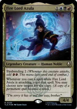 Fire Lord Azula FOIL Avatar: The Last Airbender Magic MTG NM - Image 1
