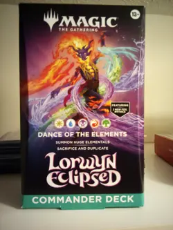 Magic The Gathering: Lorwyn Eclipsed Dance Of The Elements Commander Deck new - Image 1