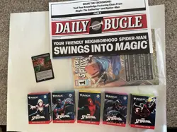 PAX WEST / SDCC 2025 Magic The Gathering x Spider-Man Welcome Deck Set Of 5 - Image 1