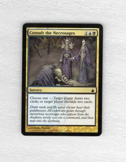 MTG Consult the Necrosages x5 199/306 Ravnica City of Guilds LP Magic - Image 3