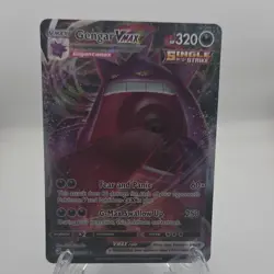 Pokemon Gengar VMAX Full Art Ultra Rare Single Strike 157/264 Fusion Strike Holo - Image 1