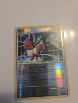 Pokemon TCG Eevee Card 48/90 HGSS Undaunted Reverse Holo Common - Image 3