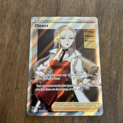 Oleana (Full Art) 191/192 Ultra Rare Holo NM Pokemon SWSH02: Rebel Clash - Image 1