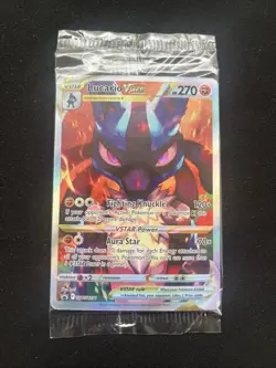 Pokemon Lucario VSTAR SWSH291 Crown Zenith ETB Black Star Promo Holo SEALED - Image 1