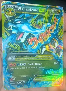 M Charizard EX 108/106 Secret Rare Pokemon XY Flashfire English Mega HP - Image 1