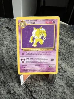 Pokemon TCG Hypno Fossil 23/62 Unlimited Regular Non-Holo Rare - Image 1