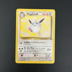 Pokemon TCG Wigglytuff Jungle 32/164 Rare Unlimited - LP - Image 1
