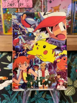 ⚡Misty Pikachu Mew 90⚡Vintage Vending Sticker! Pokemon Read Description⚡ - Image 1