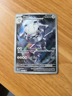 Pokemon Steelix 150/132 Illustration Rare Mega Evolutions MINT CONDITION - Image 1