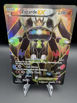 Zygarde EX Full Art 54a/124 Pokemon TCG XY Fates Collide Near Mint 2017 - Image 1