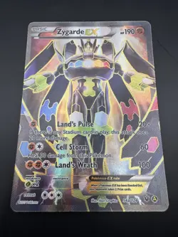 Zygarde EX Full Art 54a/124 Pokemon TCG XY Fates Collide Near Mint 2017 - Image 3