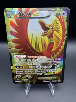 Ho-oh EX Full Art 121/122 Pokemon XY BREAKpoint Ultra Rare Holo - Image 1