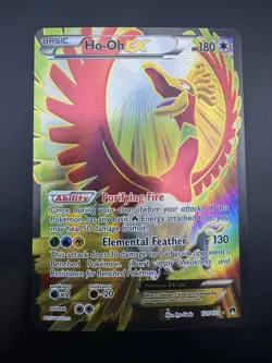Ho-oh EX Full Art 121/122 Pokemon XY BREAKpoint Ultra Rare Holo - Image 3
