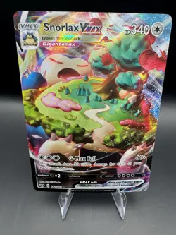 Snorlax VMAX 142/202 Pokemon Sword & Shield Base Set Ultra Rare Holo - Image 1