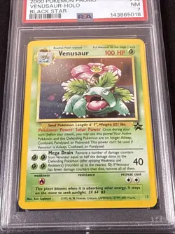 Venusaur - #13 - Holo - Black Star Promo - PSA 7 - Pokemon TCG - Image 2