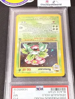 Venusaur - #13 - Holo - Black Star Promo - PSA 7 - Pokemon TCG - Image 3