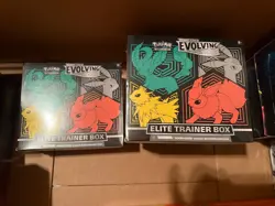 Pokemon TCG Sword and Shield Evolving Skies Elite Trainer Box ETB Factory Sealed - Image 1
