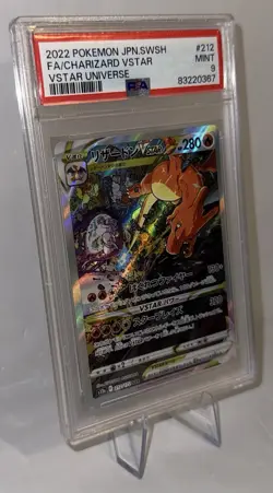 2022 Pokemon Japanese VSTAR Universe Charizard VSTAR #212 - PSA 9 MINT - Image 3