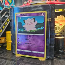 Clefairy Vivid Voltage Reverse Holo Pokemon TCG 063/185 Sword & Shield Common - Image 2