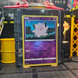 Clefairy Vivid Voltage Reverse Holo Pokemon TCG 063/185 Sword & Shield Common - Image 3