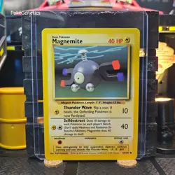 Magnemite Base Set Pokemon TCG 53/102 Unlimited Common - Image 1