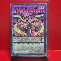 Yu-Gi-Oh! Legendary Duelists Magical Hero Supreme King Z-ARC #LED6-EN054 - Image 1