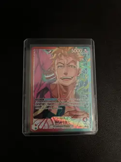 One Piece TCG - Marco (Leader) (Alt Art) OP08-002 - Two Legends - English - Image 1