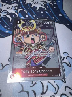 Tony Tony.Chopper - ST01-006 (Alternate Art) ST01-006 One Piece Promo Card Foil - Image 1