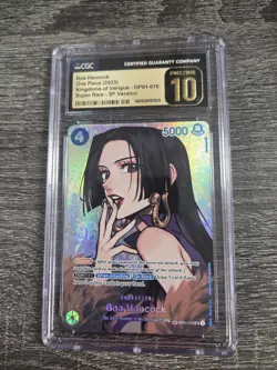 Boa Hancock SP One Piece English, OP01-078 Kingdoms of Intrigue OP04 - CGC 10 - Image 1