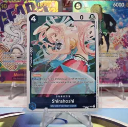 Shirahoshi OP14-047 R Foil The Azure Sea's Seven One Piece Card Game NM/M - Image 1