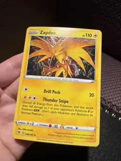 Pokemon Moltres 021/172 - Zapdos 048/185 - Articuno 036/19 Holo 3 Card Set - NM - Image 4