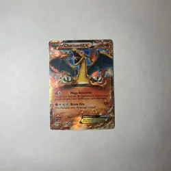Pokemon TCG Charizard EX XY17 Holo Ultra Rare Black Star Promo Card - Image 3